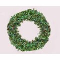 Queens Of Christmas 6 ft. Blended Pine Wreath Pre-Lit with LEDS, Multi Color GWBM-06-L5M